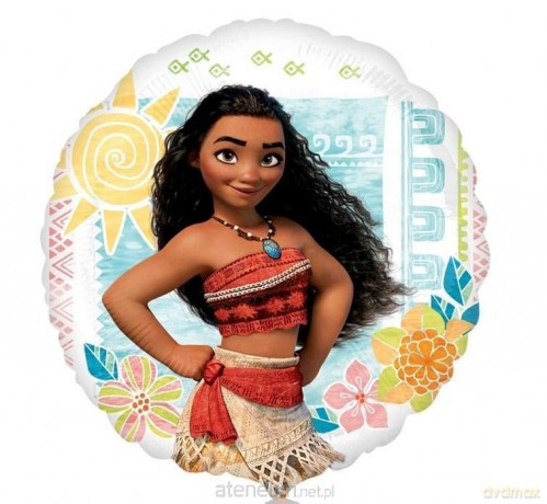 Balon foliowy Moana/Vaiana 46 cm