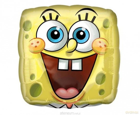 Balon foliowy Spongebob Square Face 46 cm
