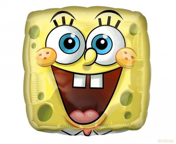 Balon foliowy Spongebob Square Face 46 cm