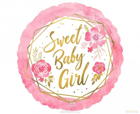 Balon foliowy Sweet Baby Girl 46 cm