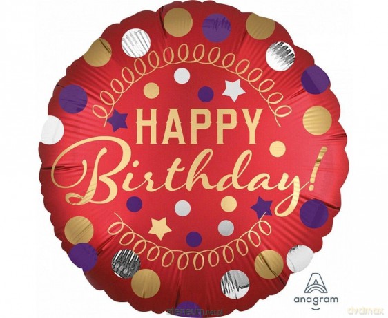 Balon foliowy XL Happy Birthday