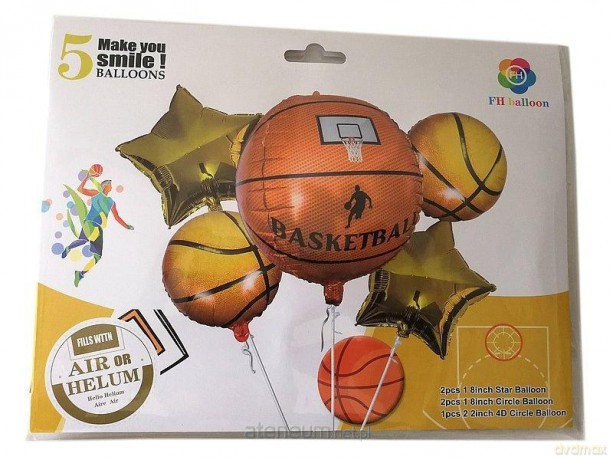 Balony foliowe koszykówka