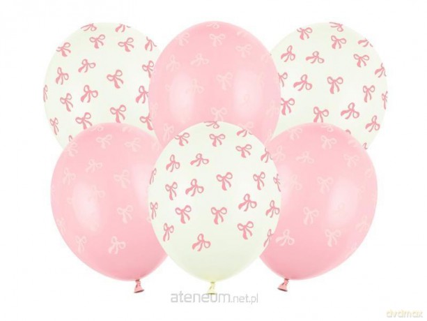 Balony Kokardki mix 30 cm 50szt