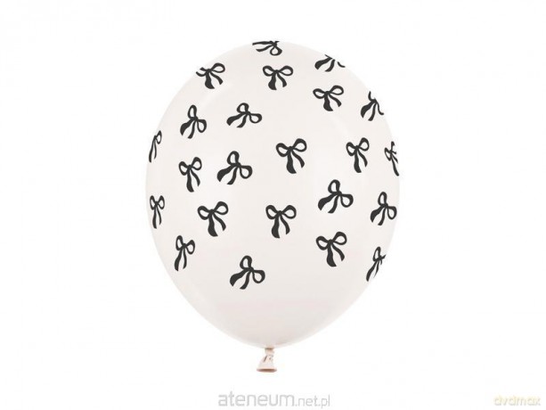 Balony Kokardki Pastel Off-white 30 cm 6szt