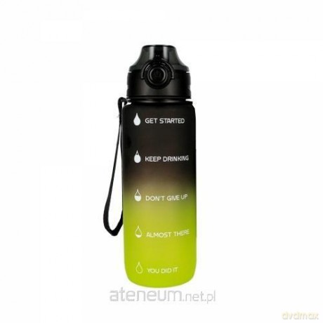 Bidon 750 ml Green-Black