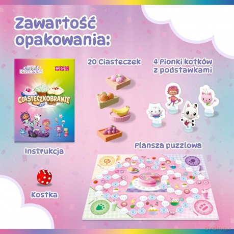 Ciasteczkobranie Koci Domek Gabi TREFL [GRA PLANSZOWA]