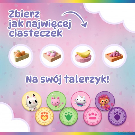 Ciasteczkobranie Koci Domek Gabi TREFL [GRA PLANSZOWA]