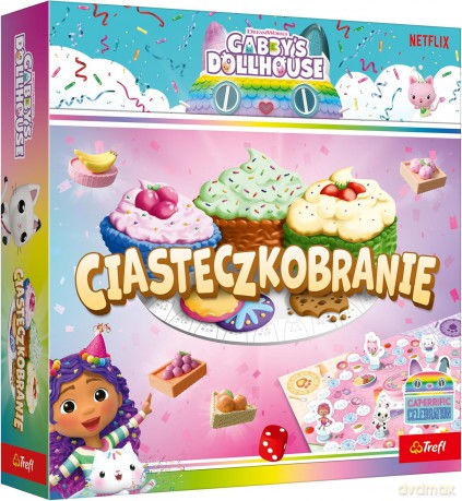 Ciasteczkobranie Koci Domek Gabi TREFL [GRA PLANSZOWA]