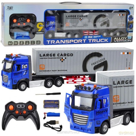 Ciężarówka transportowa z kontenerem RC 1:24