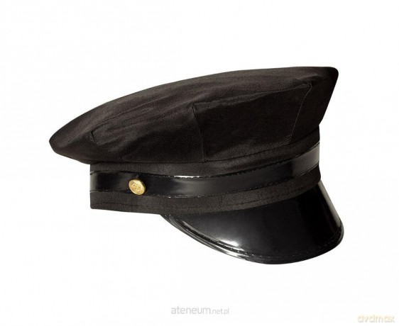 Czapka Szofer czarna EKM