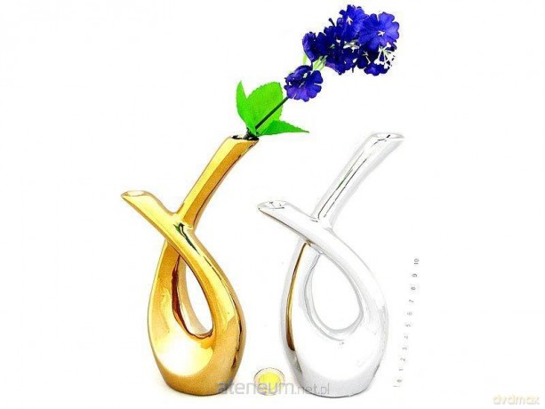 Dekoracja ceramiczna wazon 19 cm MIX