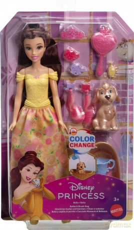 Disney Princess Bella i piesek Zestaw Kąpiel