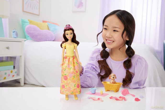 Disney Princess Bella i piesek Zestaw Kąpiel