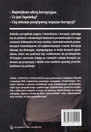 Nędza korupcji - Anna Lewicka-Strzałecka [KSIĄŻKA]