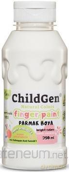 Farba do malowania palcami biała 350 ml