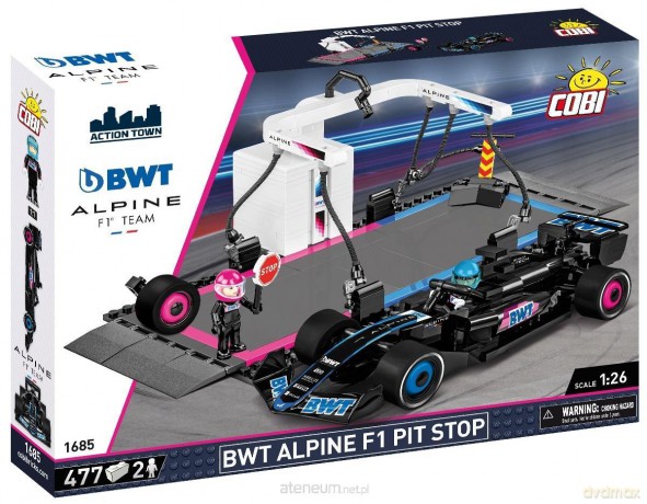 Formuła 1 - Alpine F1 Pit Stop [KLOCKI]
