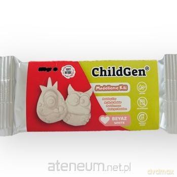 Glina modelarska naturalna biała 250g