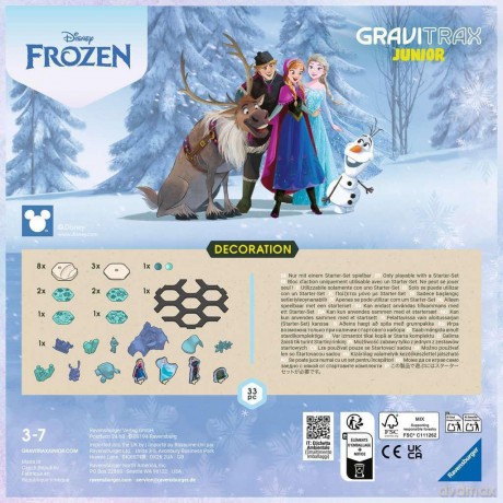 Gravitrax Junior - Zestaw uzupełniający Kraina Lod