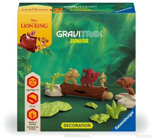 Gravitrax Junior - Zestaw uzupełniający Król Lew
