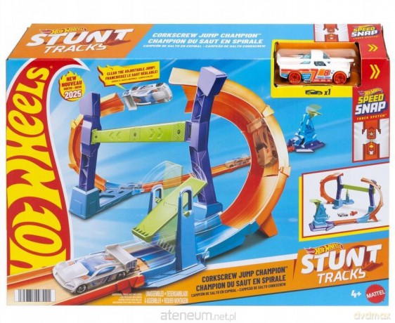 Hot Wheels Mistrzowski skok na pętli Tor wyścigowy