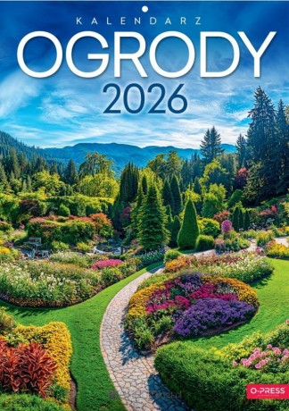 Kalendarz 2026 A4 Wieloplanszowy Ogrody [KALENDARZ]