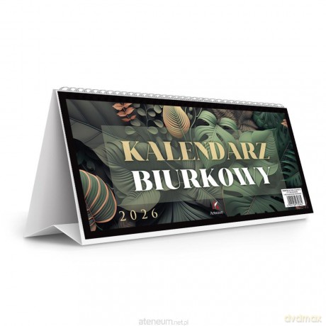 Kalendarz 2026 biurkowy poziomy stojący 29x13 cm [KALENDARZ]