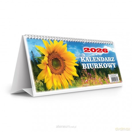 Kalendarz 2026 biurkowy stojący 24x11 cm [KALENDARZ]