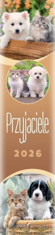 Kalendarz 2026 paskowy Przyjaciele [KALENDARZ]