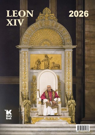 Kalendarz 2026 ścienny Leon XIV [KALENDARZ]