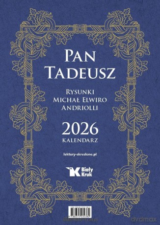 Kalendarz 2026 ścienny Pan Tadeusz [KALENDARZ]
