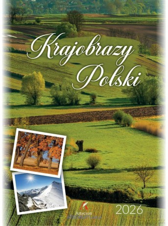 Kalendarz 2026 wieloplanszowy B4 Krajobrazy Polski [KALENDARZ]
