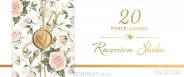 Karnet Rocznica Ślubu 20