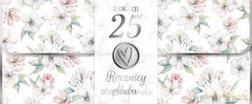 Karnet Rocznica Ślubu 25