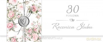 Karnet Rocznica Ślubu 30