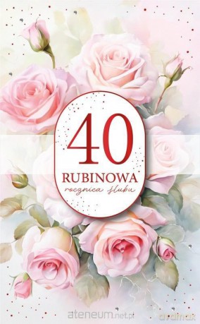 Karnet Rocznica Ślubu 40