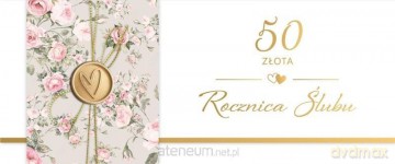 Karnet Rocznica Ślubu 50