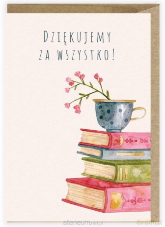 Kartka dla Nauczyciela Książki K125