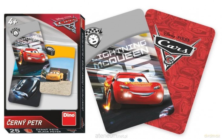 Czarny Piotruś - Auta Cars 3 [KARTY]