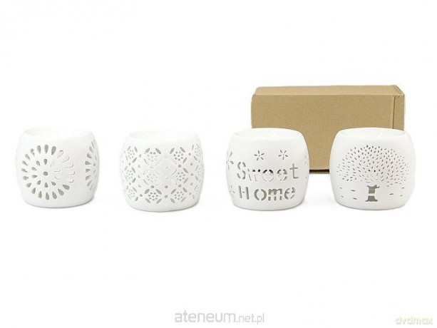 Kominek ceramiczny na tealighty MIX