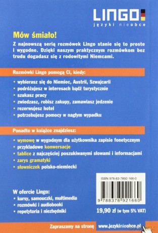 Niemiecki. Rozmówki z wymową i słowniczkiem - Piotr Dominik [KSIĄŻKA]