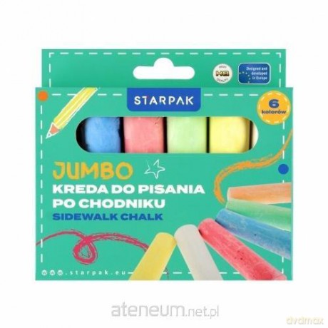 Kreda chodnikowa Jumbo 6szt