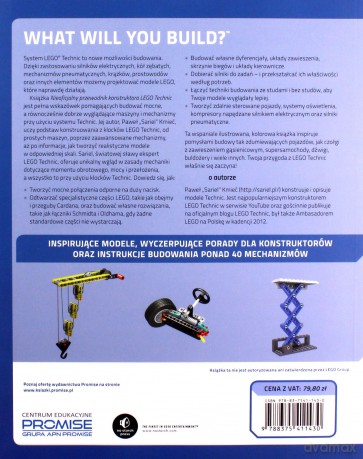 Nieoficjalny przewodnik konstruktora LEGO Technic - Paweł `Sariel` Kmieć [KSIĄŻKA]