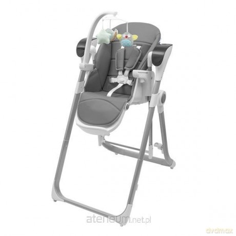 Krzesełko do karmienia 2w1 grey