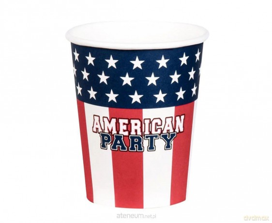 Kubeczki papierowe American Party 210 ml 10szt
