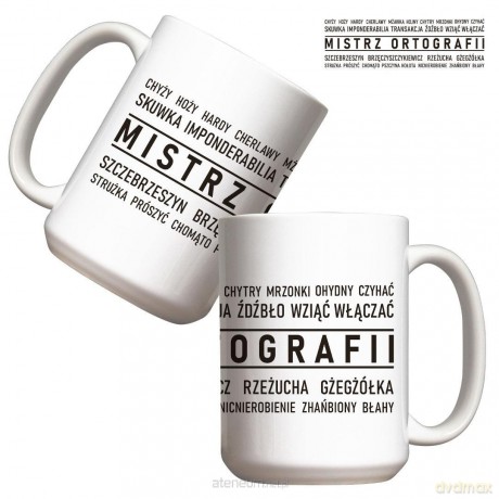 Kubek - Mistrz Ortografii 440 ml