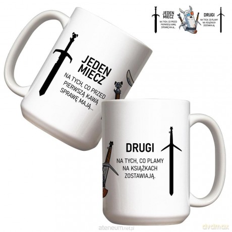 Kubek - Wiedźlam dwa miecze 440 ml