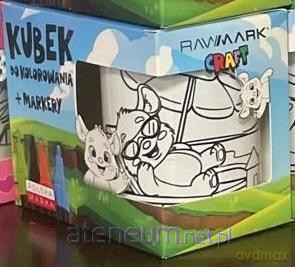 Kubek do malowania z markerami puciek
