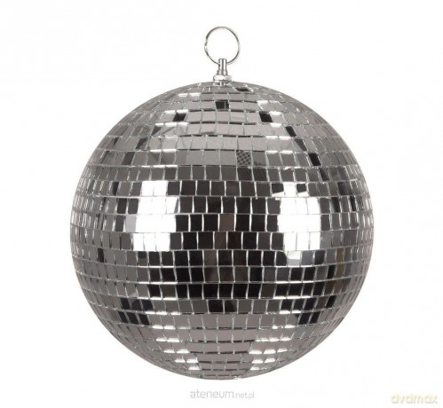 Kula Disco srebrna rozm. 20 cm