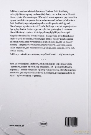 Nieświadomość i transcendencja. Teksty dedykowane Profesor Zofii Rosińskiej - Joanna Michalik (red.) [KSIĄŻKA]