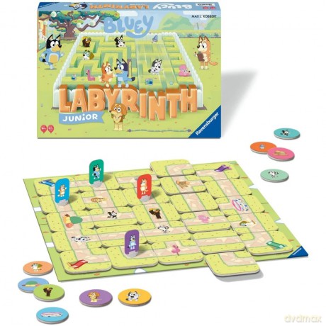 Labyrinth Junior Bluey [GRA PLANSZOWA]